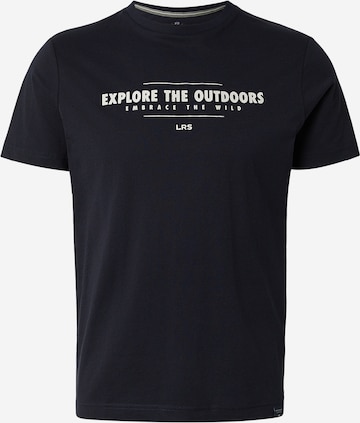 T-Shirt LERROS en bleu : devant