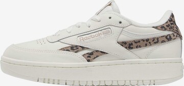 Baskets basses Reebok en blanc : devant