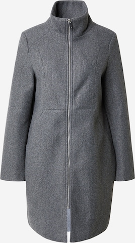 VERO MODA Between-Seasons Coat in Grey: front