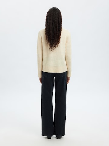 SELECTED Pulover 'SLFBILLIE' | bež barva