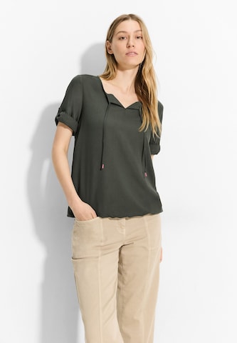 CECIL Blouse in Green: front