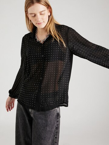 SISTERS POINT Blouse 'GADA' in Black: front