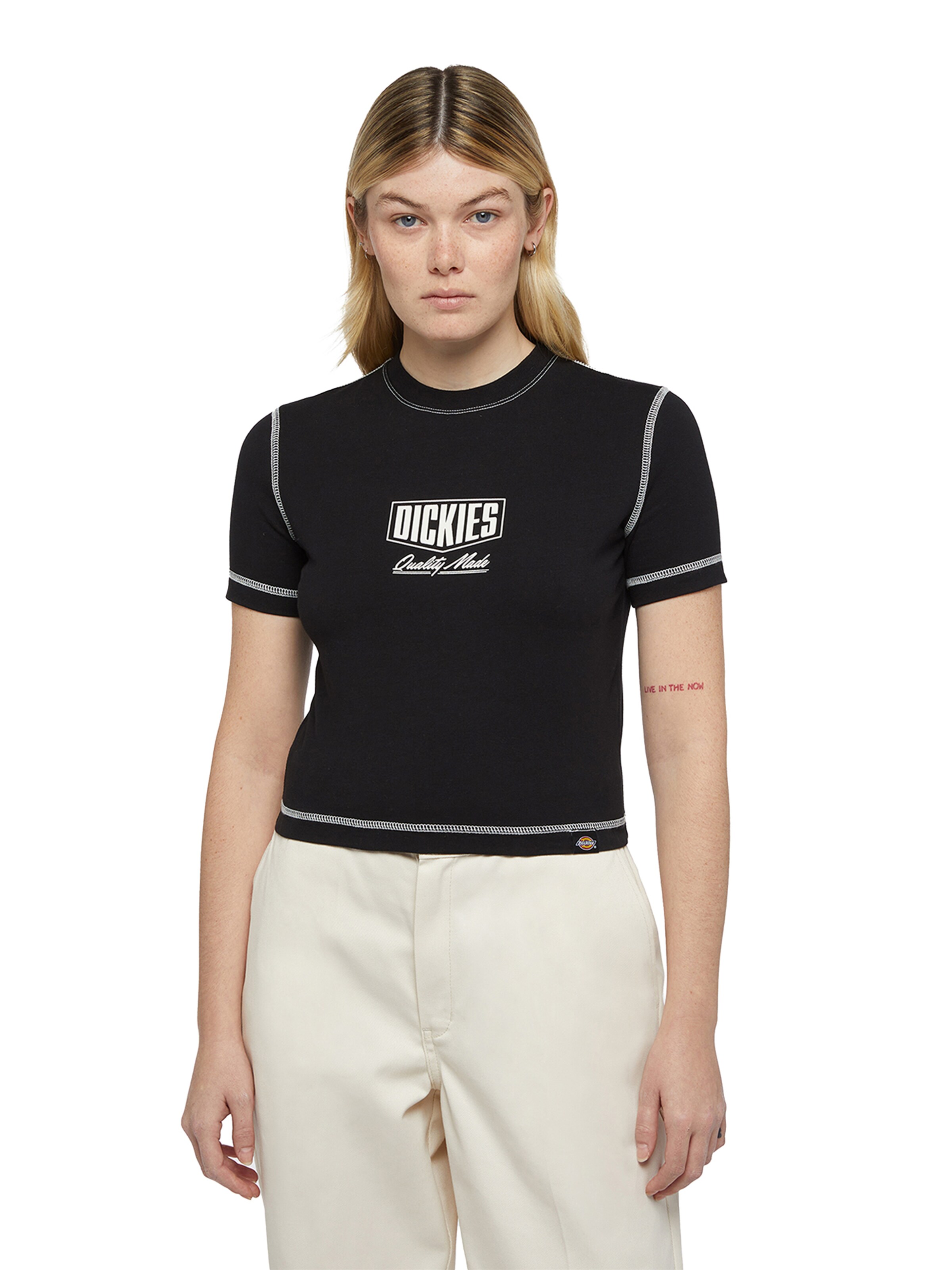 DICKIES Póló 'PHILIPSBURG ' - fekete: elől