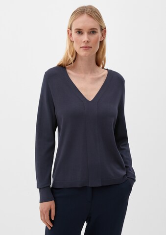 s.Oliver BLACK LABEL Pullover in Blau: predná strana