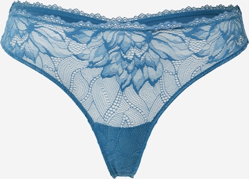 Calvin Klein - Tanga en azul: frente