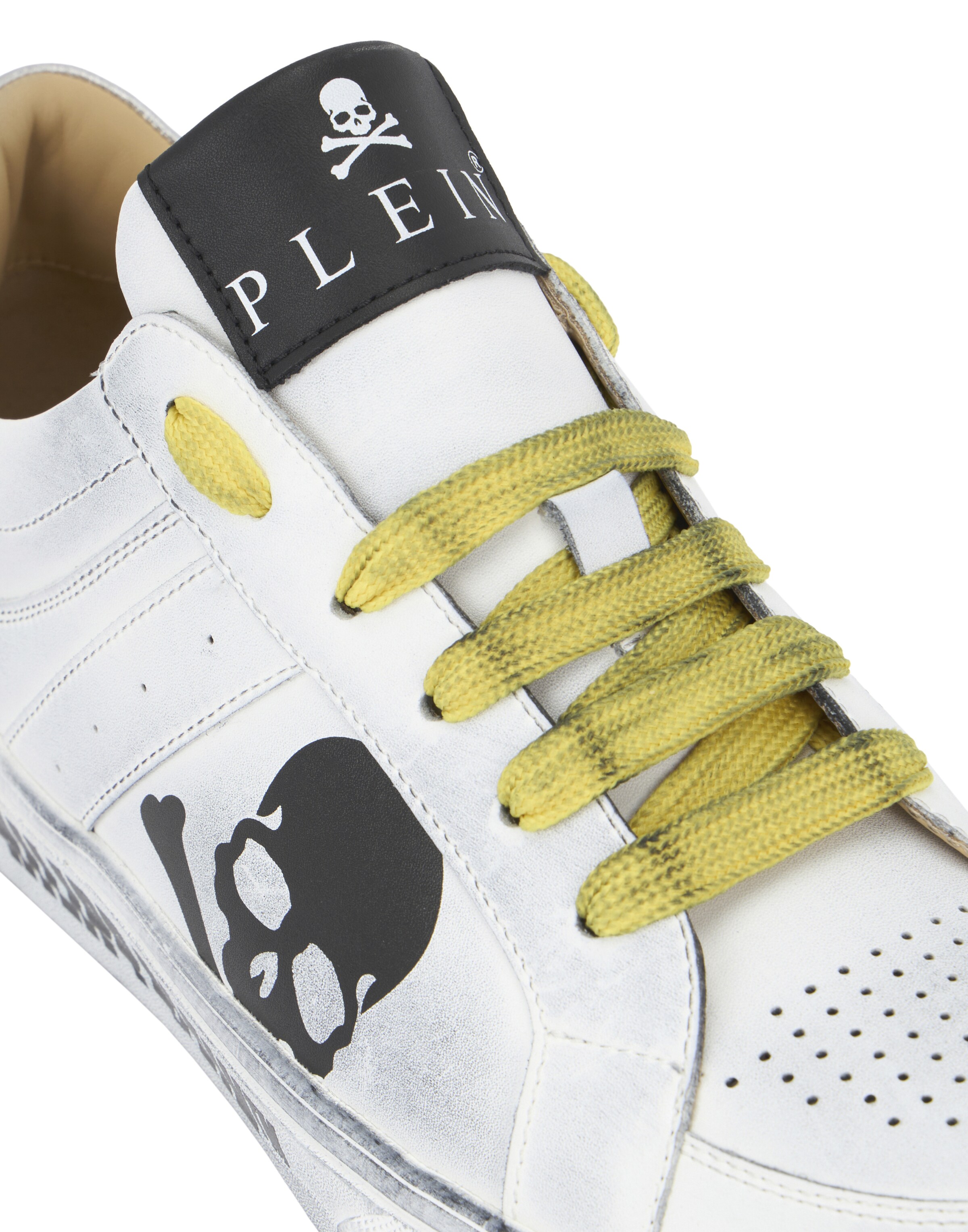 Baskets basses 'Retrokickz' Philipp Plein en blanc