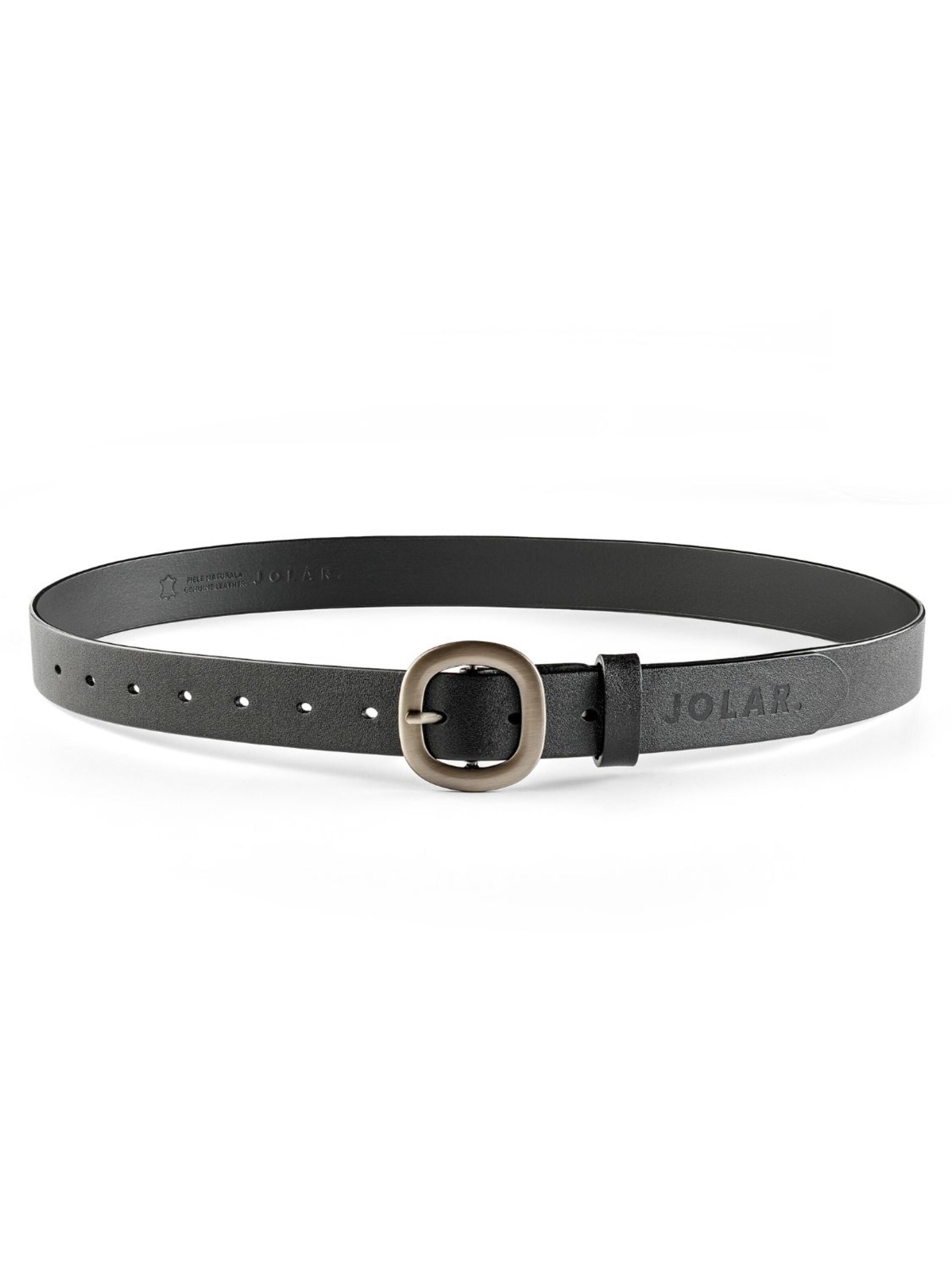 jolar Belt 'PREMIUM' in Black: front