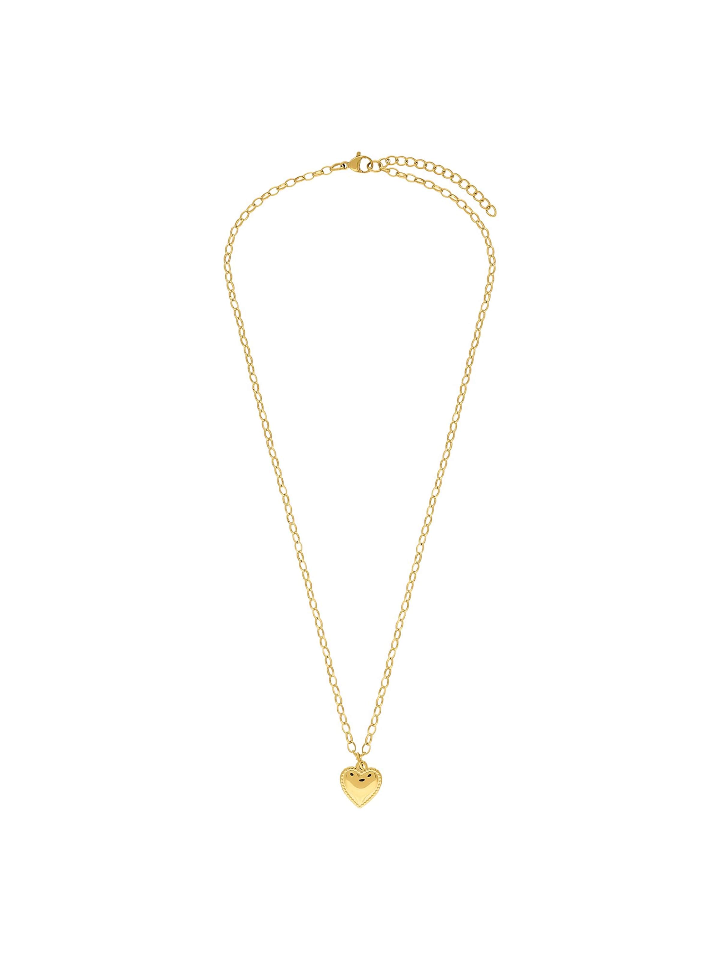Lucardi Necklace in Gold: front