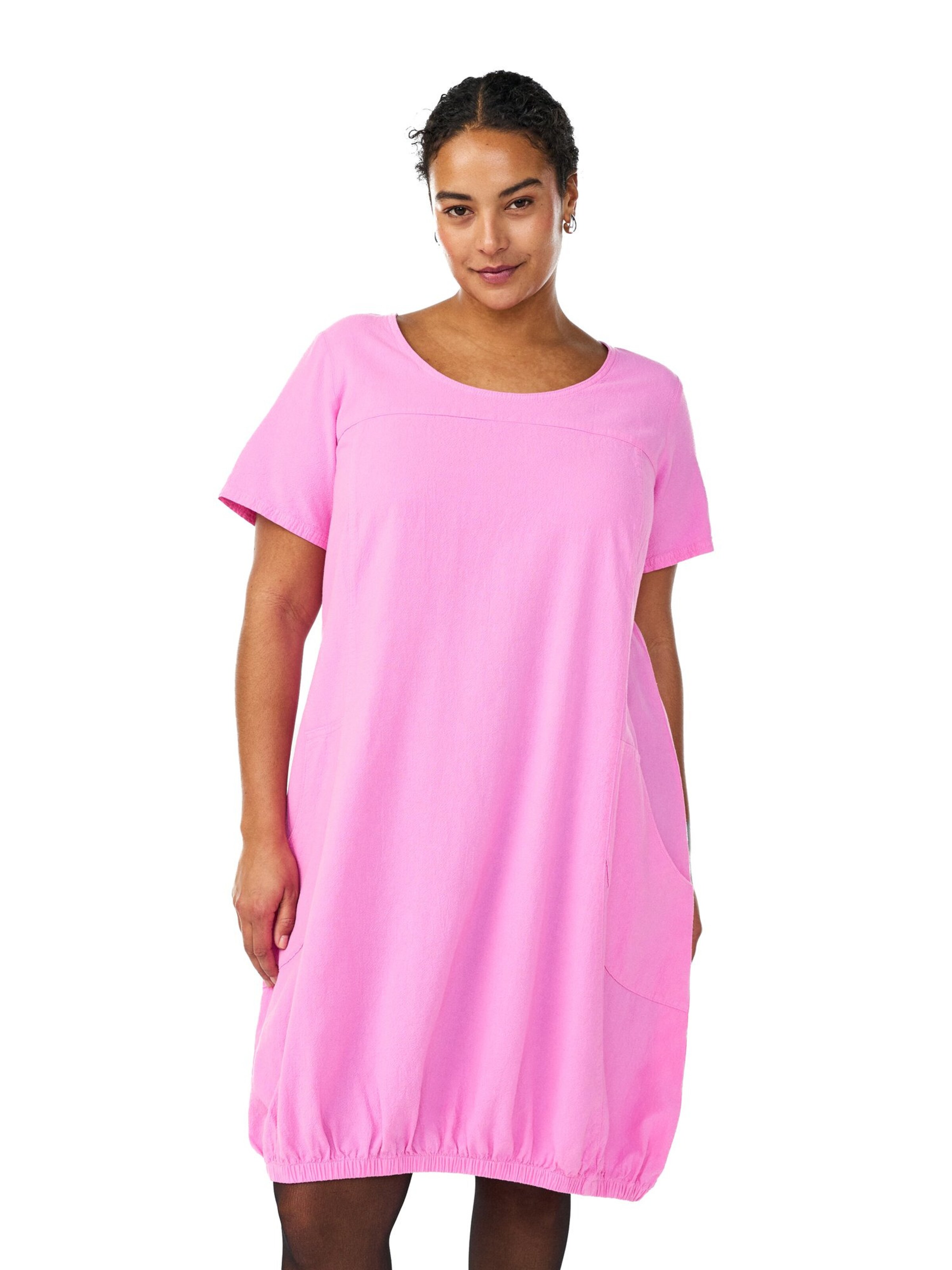 Zizzi Šaty 'Jeasy' - Ružová