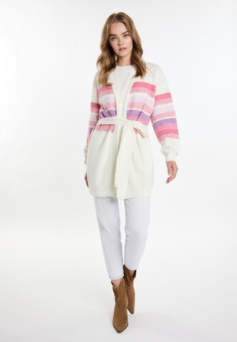 Cardigan IZIA en blanc