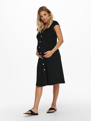 Only Maternity Kleid 'NELLA' in Schwarz