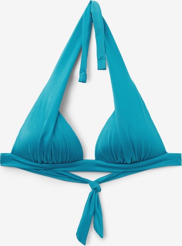CALZEDONIA Bikinitop in Blau: Vorderseite