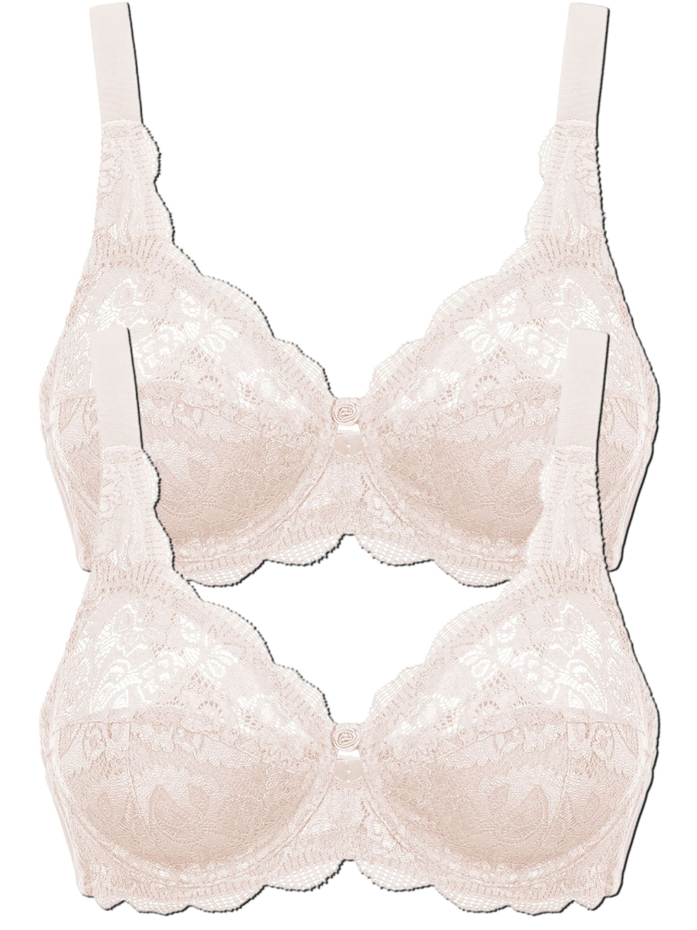SUSA Minimiser Bra 'Latina' in Beige: front