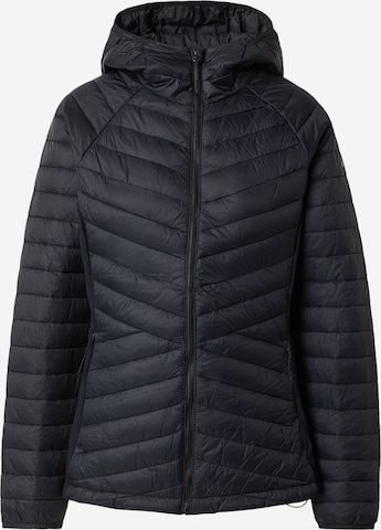 juoda COLUMBIA Laisvalaikio striukė 'Powder Pass™ III': priekis