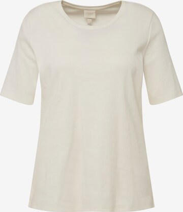 T-shirt Ulla Popken en blanc : devant