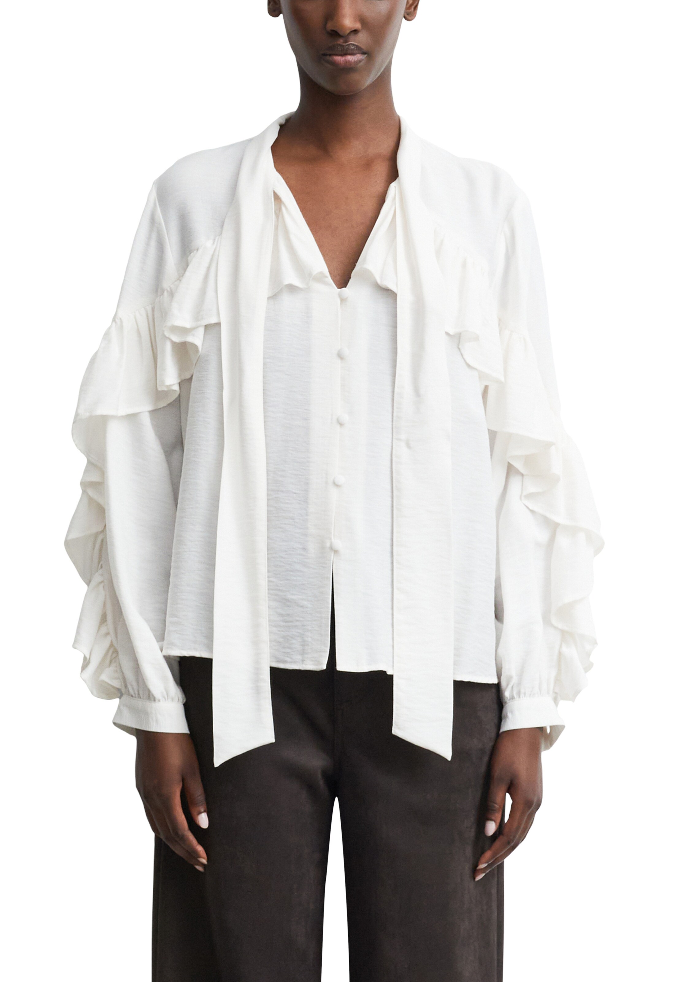 COMMA Blouse in Beige