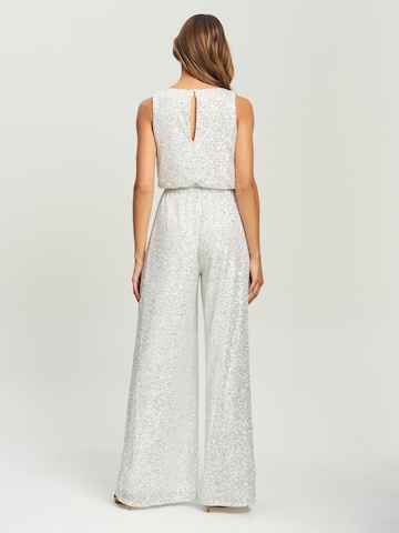 balts Tussah Kombinezons 'AMBER': no aizmugures