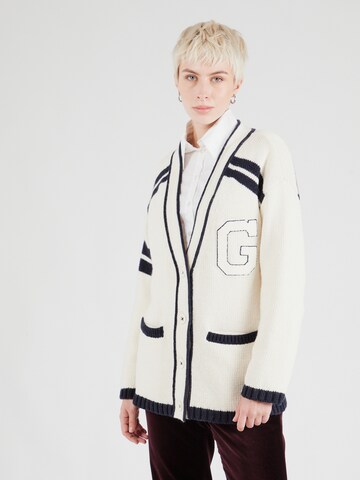 GANT Strickjacke (OCS) in Beige: Vorderseite