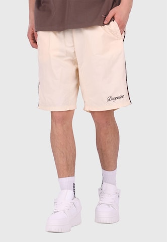 Regular Pantalon Dropsize en blanc