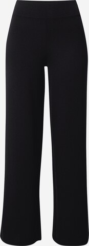 Wide leg Pantaloni 'Jenna' de la Gina Tricot pe negru: față