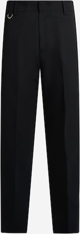 LOW BRAND - Calças com vincos em azul: frente