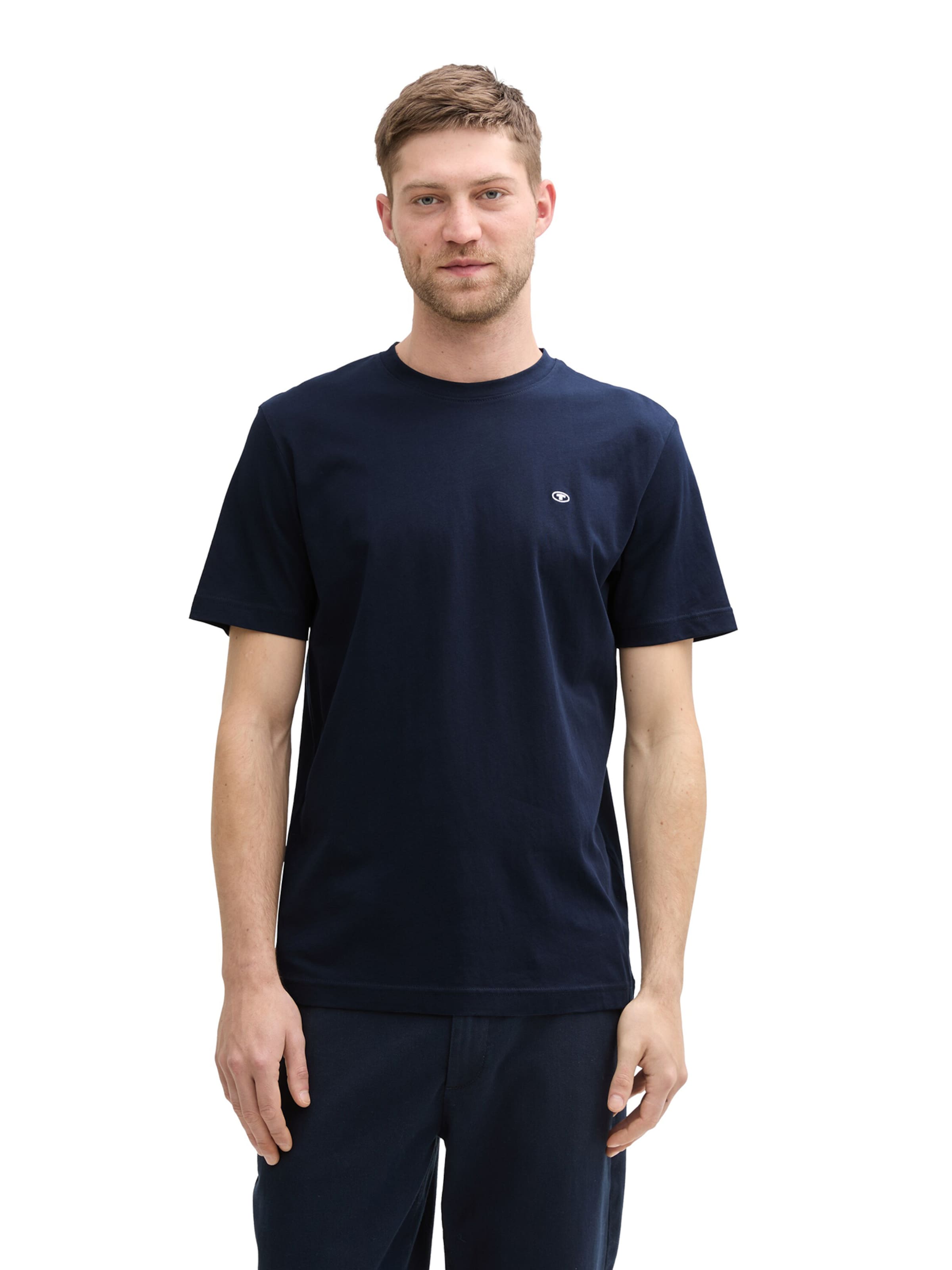 TOM TAILOR - Camiseta en azul: frente