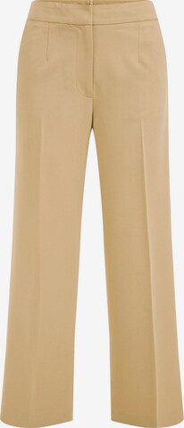 WE Fashion Loosefit Stoffbukse i beige: forside