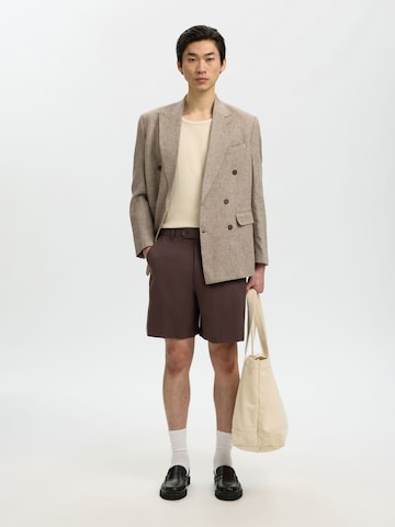 Loosefit Pantaloni di SELECTED in marrone