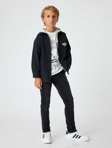 Koton Slimfit Jeans in Zwart: voorkant
