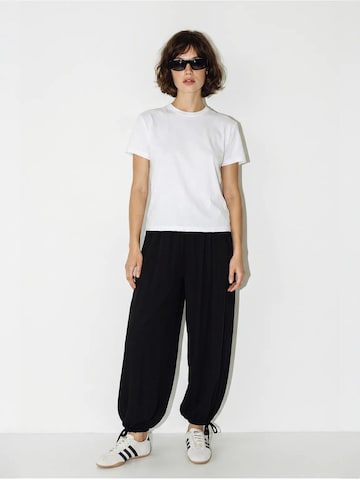 Effilé Pantalon Bianco Lucci en noir