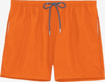 Shorts de bain ' Sea Life ' HOM en orange : devant