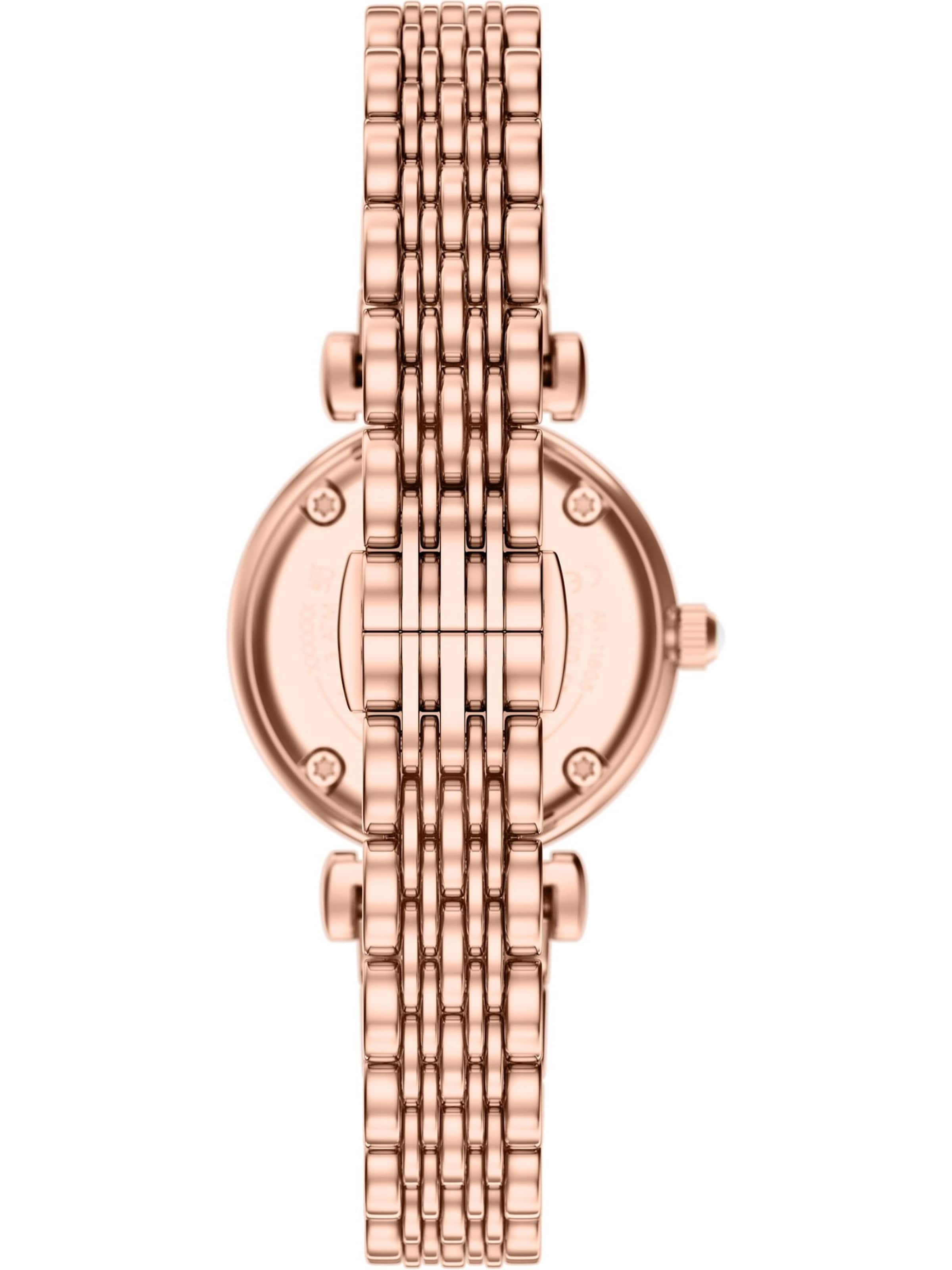 Emporio Armani Analog watch 'GIANNI' in Gold