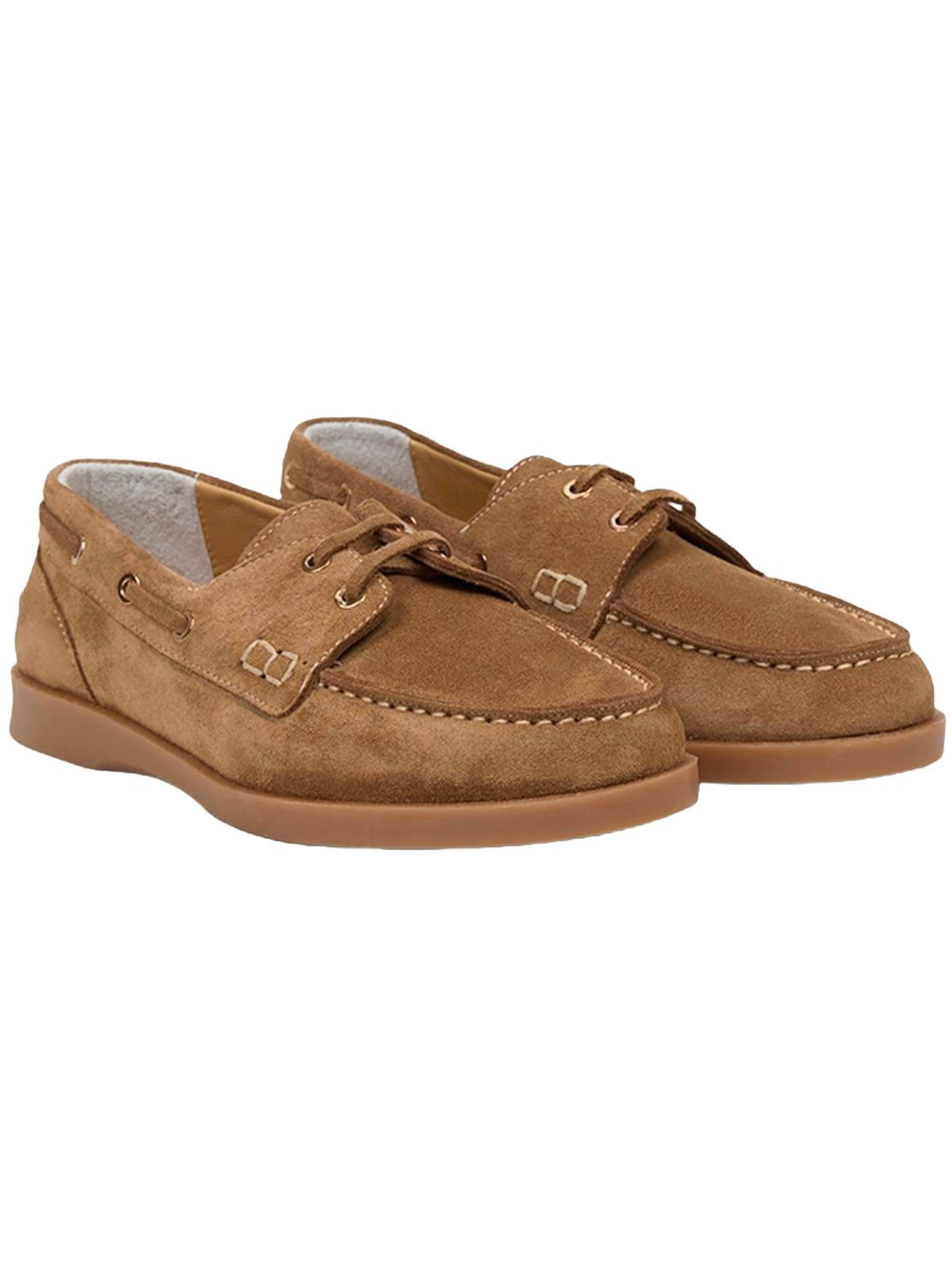 Desa Moccasins 'Slipper' in Brown: front