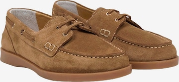 Desa Moccasins 'Slipper' in Brown: front
