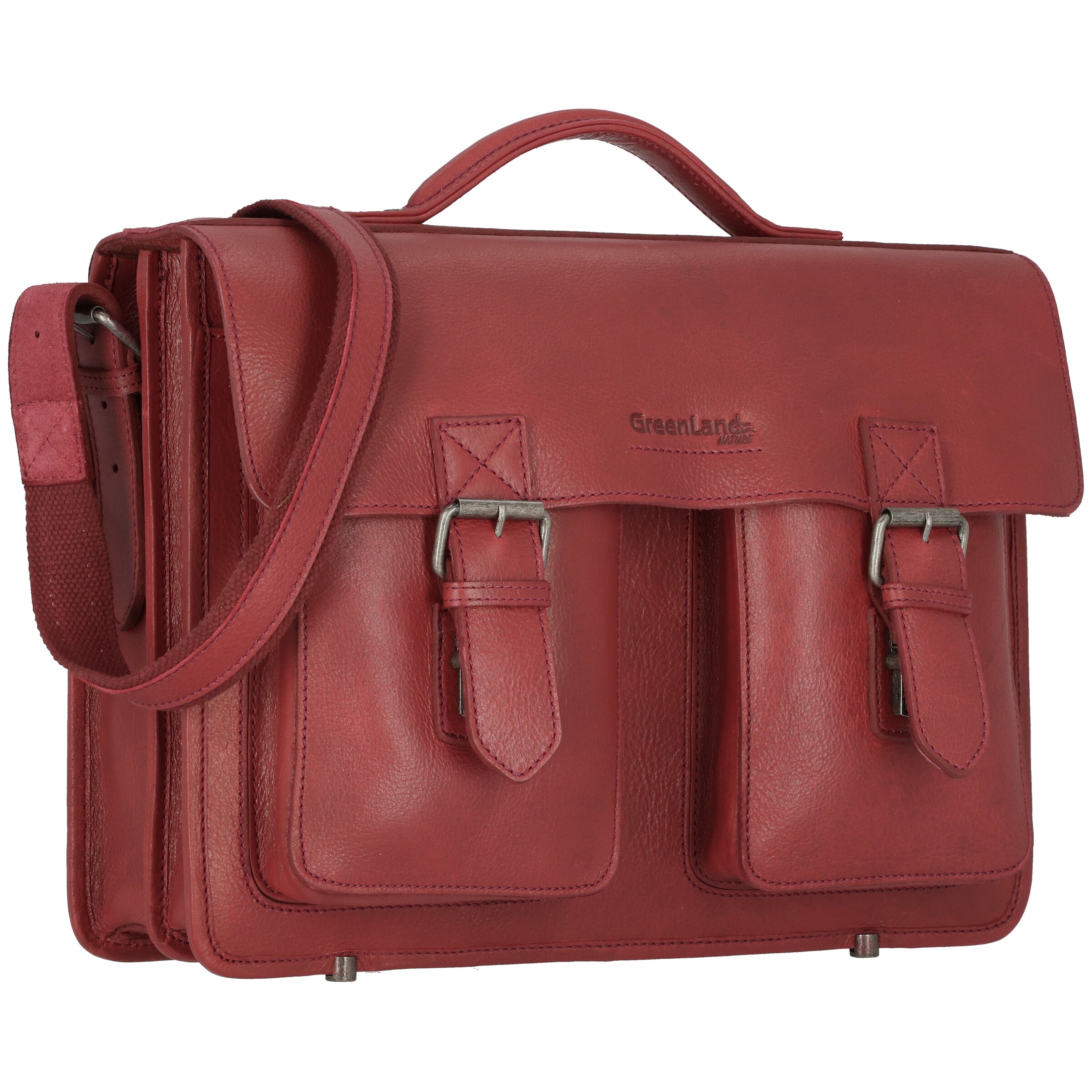 Greenland Nature Document bag in Red