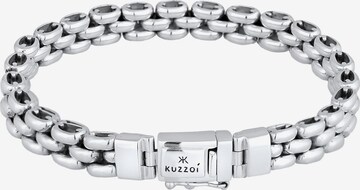 KUZZOI Armband Basic Armband in Silber: predná strana