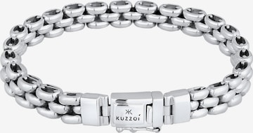 KUZZOI Armband Basic Armband in Silber: predná strana