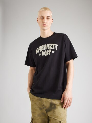 Carhartt WIPMajica - crna boja: prednji dio
