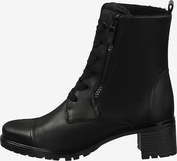 ARA Lace-Up Ankle Boots in Black