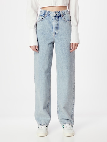 TOPSHOP Regular Jeans i blå: framsida