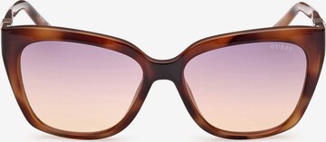 Lunettes de soleil GUESS en marron