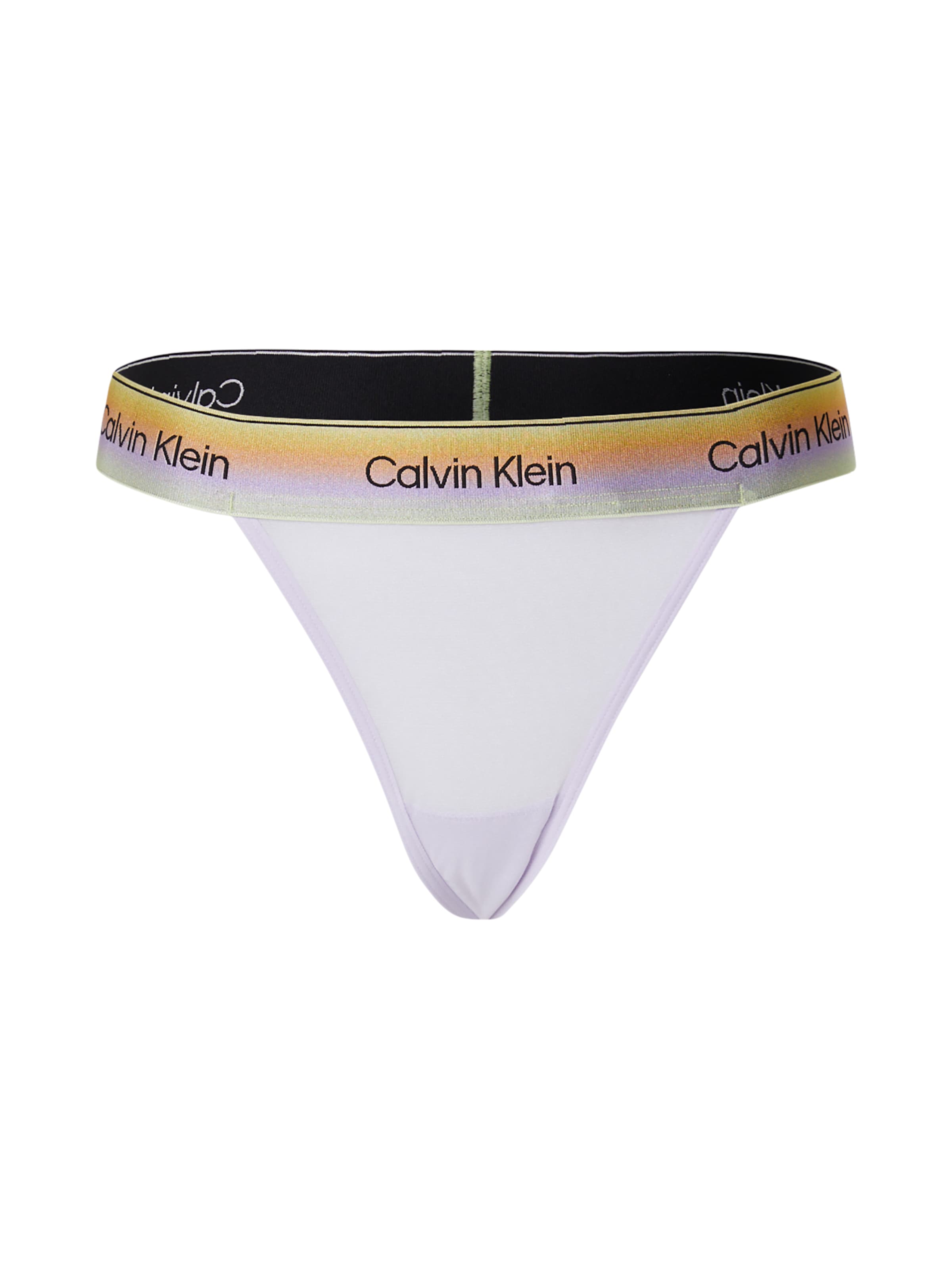 Calvin Klein Underwear Tanga – fialová: přední strana
