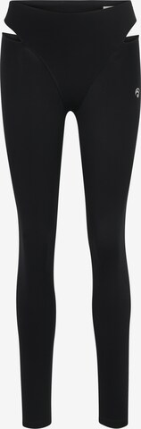 Skinny Leggings 'Alessia' OCEANSAPART en noir : devant