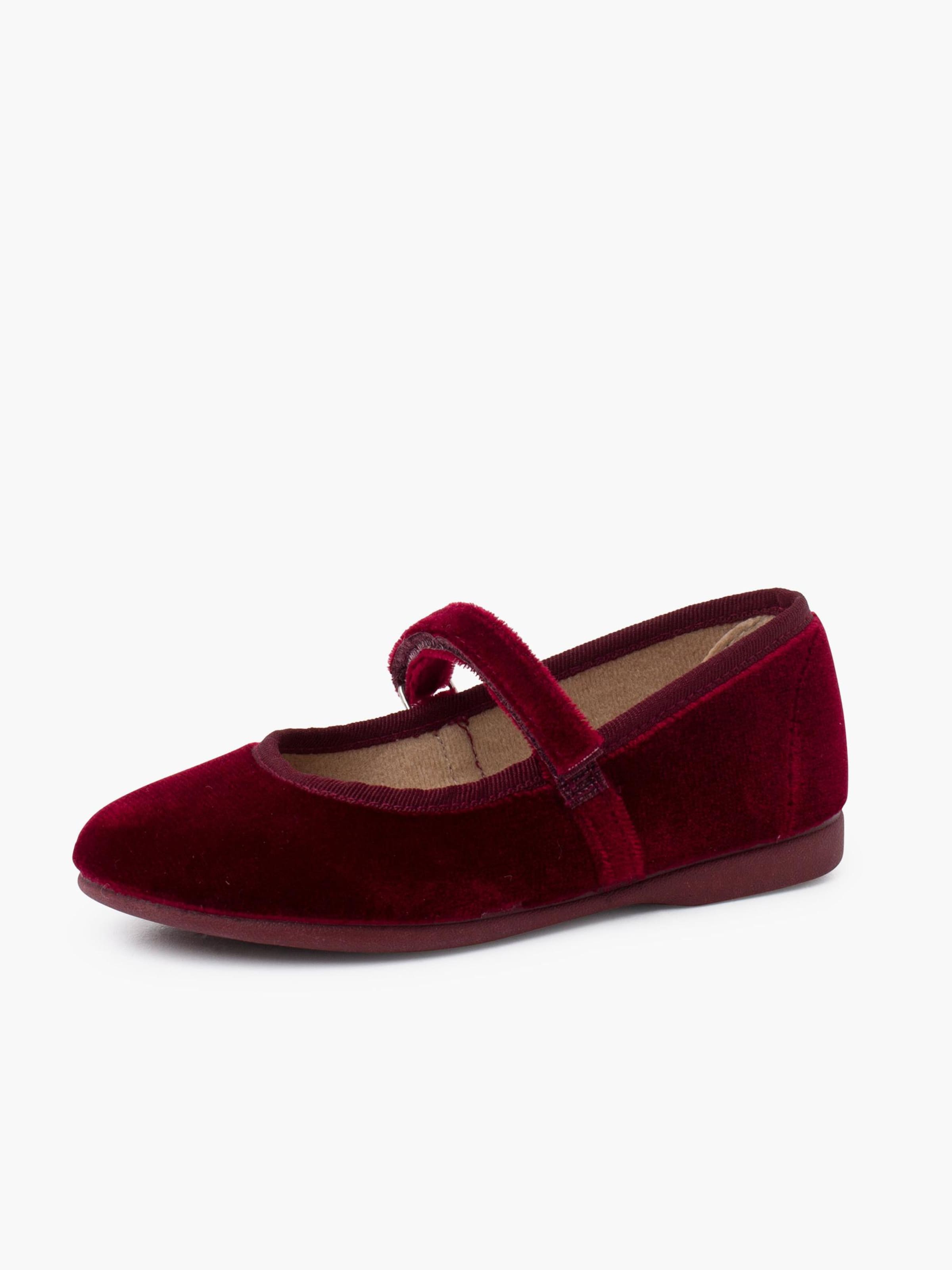Ballerines Pisamonas en rouge : devant
