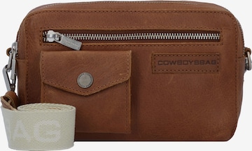 Sac à bandoulière 'Franklin' Cowboysbag en marron : devant