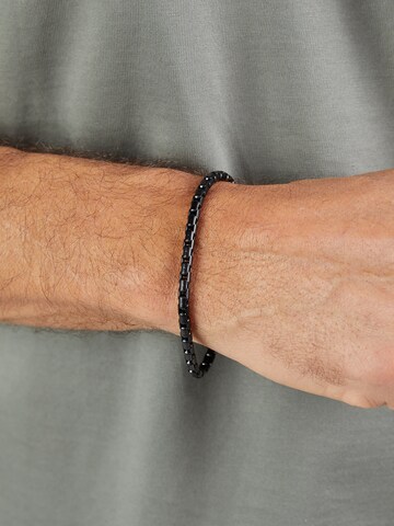 s.Oliver Bracelet ' The Basics' in Black: front