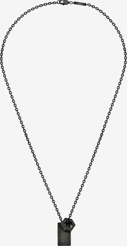 FYNCH-HATTON Necklace in Black: front