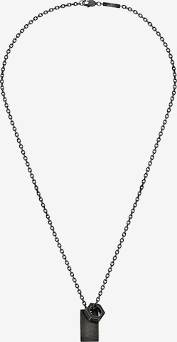 FYNCH-HATTON Necklace in Black: front