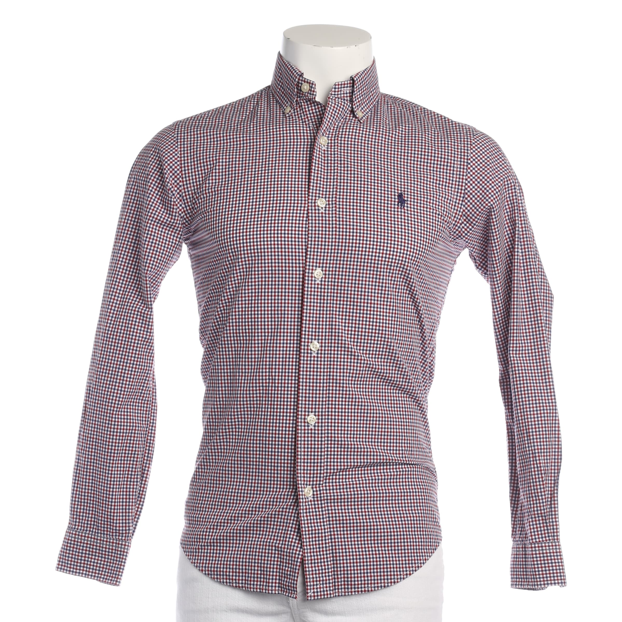 Lauren Ralph Lauren Freizeithemd / Shirt / Polohemd langarm XS in Mischfarben: Vorderseite