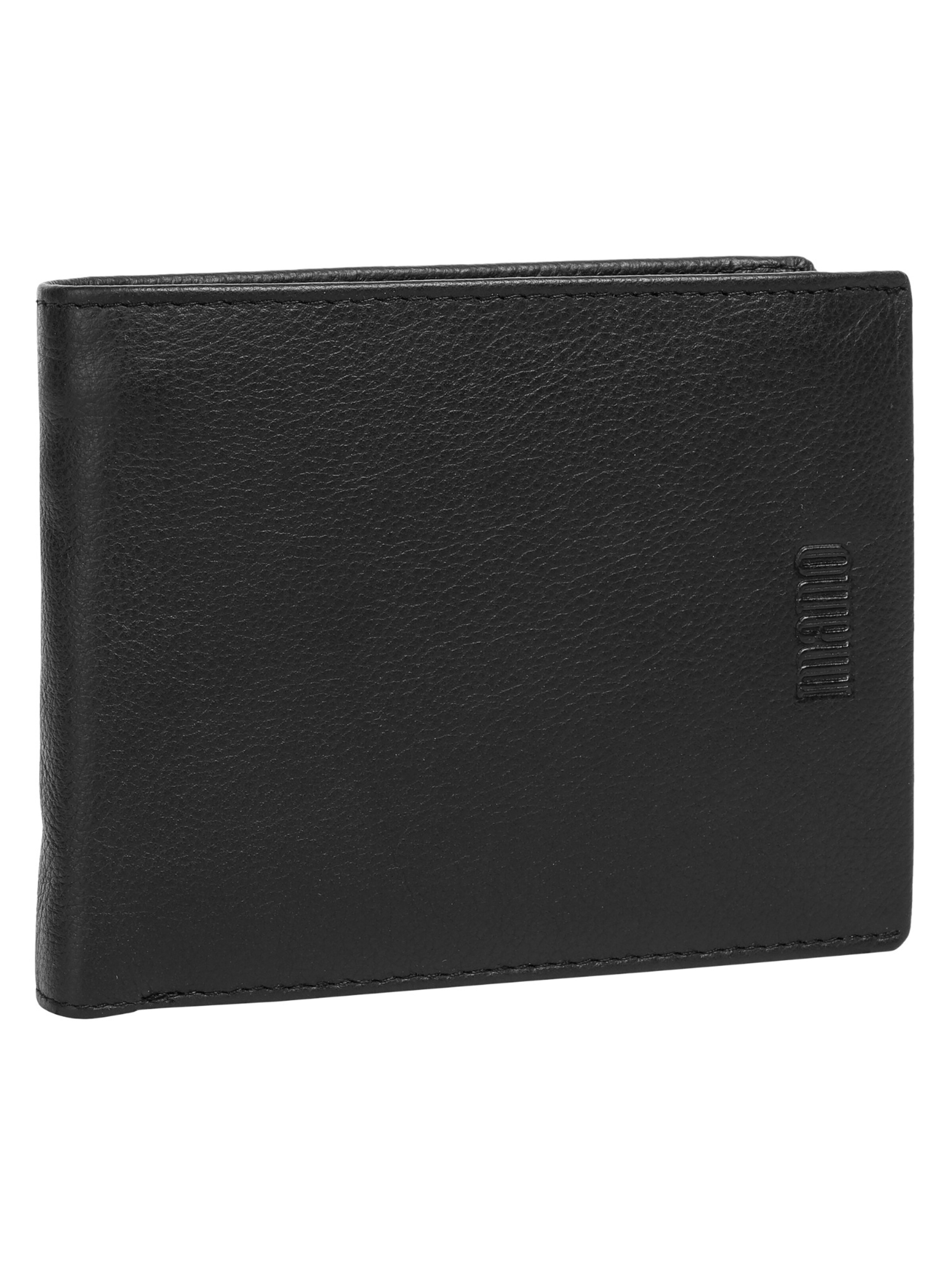Porte-monnaies 'MEDIO' mano en noir
